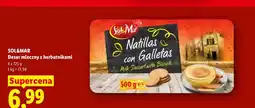Lidl Deser mleczny z herbatnikami Sol&Mar oferta