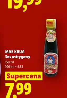 Lidl Sos ostrygowy Mae Krua oferta
