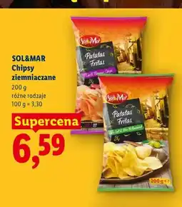 Lidl Chipsy ziemniaczane Sol&Mar o smaku chilli oferta