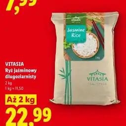 Lidl Ryż jaśminowy długoziarnisty Vitasia oferta