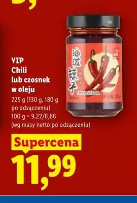 Lidl Chili w oleju Yip oferta