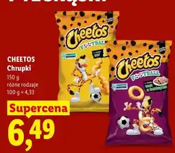 Lidl Chrupki Cheetos Football o smaku sera oferta