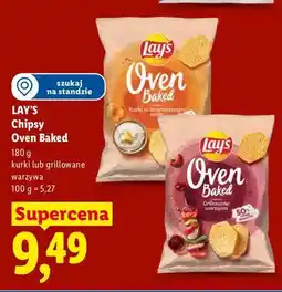Lidl Chipsy Lay's Oven Baked o smaku kurki w śmietanowym sosie oferta