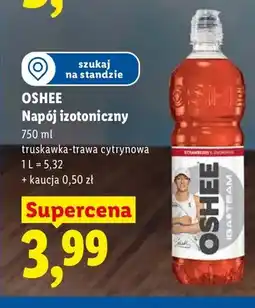Lidl Napój izotoniczny OSHEE truskawka-trawa cytrynowa oferta