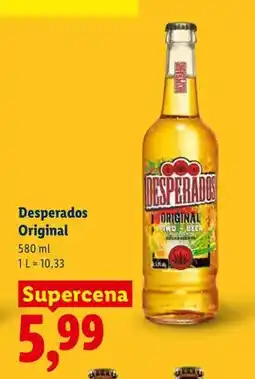 Lidl Piwo smakowe Desperados Original oferta
