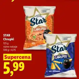 Lidl Chrupki Star o smaku pizzy oferta