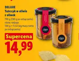 Lidl Tuńczyk w oliwie z oliwek Deluxe oferta