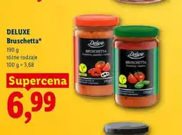 Lidl Bruschetta z pomidorami papryką i cebulą Deluxe oferta