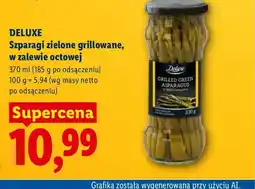 Lidl Szparagi zielone grillowane w zalewie octowej Deluxe oferta