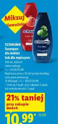 Lidl Szampon dla kobiet Schauma Color Shine oferta