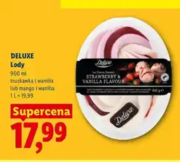 Lidl Lody mango i wanilia Deluxe oferta