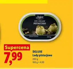 Lidl Lody pistacjowe Deluxe oferta
