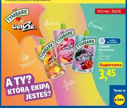 Lidl Mus owocowy Tymbark GenZie Energy oferta