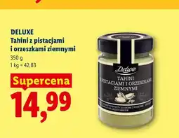 Lidl Tahini z pistacjami i orzeszkami ziemnymi Deluxe oferta