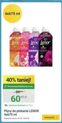 ERLI Płyn do płukania Lenor 4-pak oferta