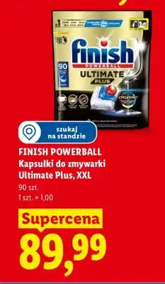 Lidl Kapsułki do zmywarki Finish Powerball Ultimate Plus XXL oferta