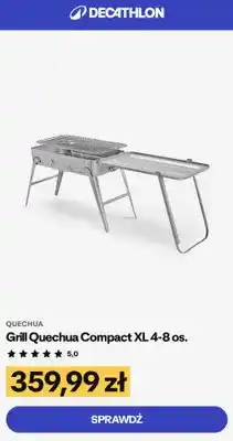 Grill Quechua Compact XL 4-8 os