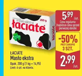 ALDI Masło ekstra Łaciate oferta