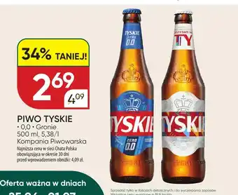 Chata Polska Piwo Tyskie Gronie oferta