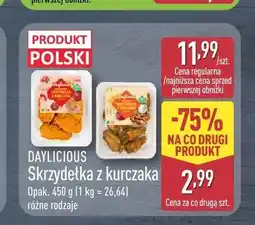 ALDI Skrzydełka z kurczaka pikantne Daylicious oferta