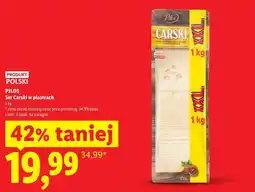 Lidl Pilos Ser Carski w plastrach oferta