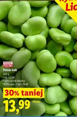 Lidl Polski bób oferta