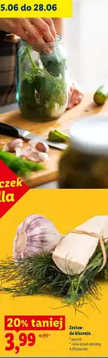 Lidl Zestaw do kiszenia oferta