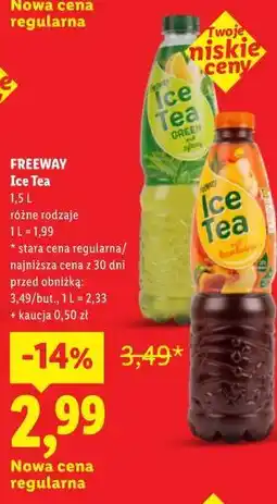 Lidl Freeway Ice Tea oferta