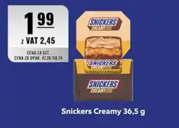 Eurocash Snickers Creamy oferta