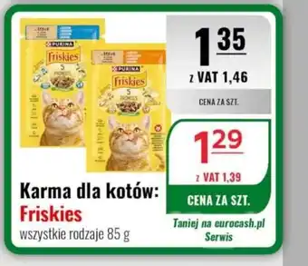 Eurocash Karma dla kotów: Friskies oferta