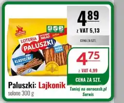 Eurocash Paluszki: Lajkonik solone oferta
