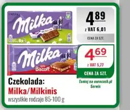 Eurocash Czekolada: Milka/Milkinis oferta