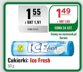 Eurocash Cukierki: Ice Fresh oferta