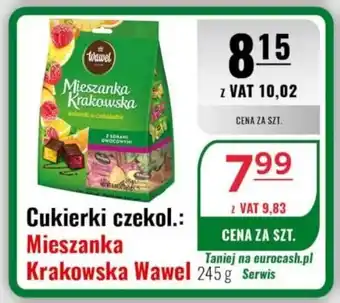Eurocash Cukierki czekol.: Mieszanka Krakowska Wawel oferta