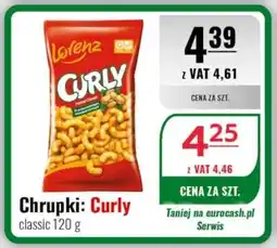 Eurocash Chrupki: Curly classic oferta