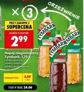 Biedronka Napój niegazowany Tymbark 1,75 l oferta