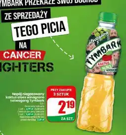 Dino Napój niegazowany kaktus aloes winogrono łatwagang Tymbark oferta