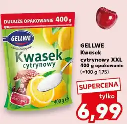 Kaufland GELLWE Kwasek cytrynowy XXL 400 g opakowanie oferta