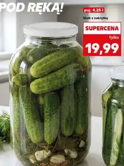 Kaufland Słoik z zakrętką oferta
