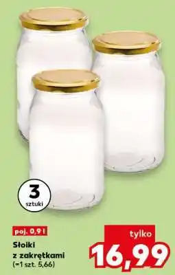 Kaufland Słoiki z zakrętkami oferta