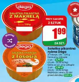 Dino Sałatka pikantna z makrelą oferta