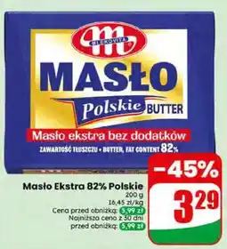 Dino Masło ekstra 82% Polskie oferta