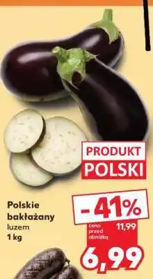 Kaufland Polskie bakłażany, luzem 1 kg oferta