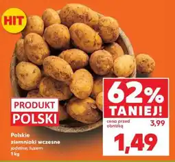 Kaufland Polskie ziemniaki wczesne jadalne, luzem 1 kg oferta