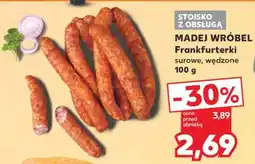 Kaufland MADEJ WRÓBEL Frankfurterki surowe, wędzone 100 g oferta