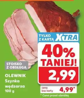 Kaufland OLEWNIK Szynka wędzarza 100 g oferta