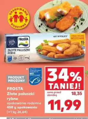 Kaufland FROSTA Złote paluszki rybne oferta