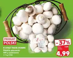 Kaufland Polskie pieczarki oferta