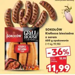 Kaufland Sokołów Kiełbasa biesiadna z serem oferta