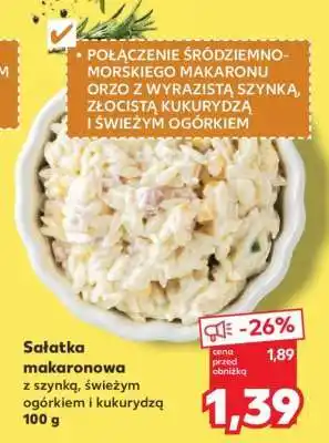 Kaufland Sałatka makaronowa oferta